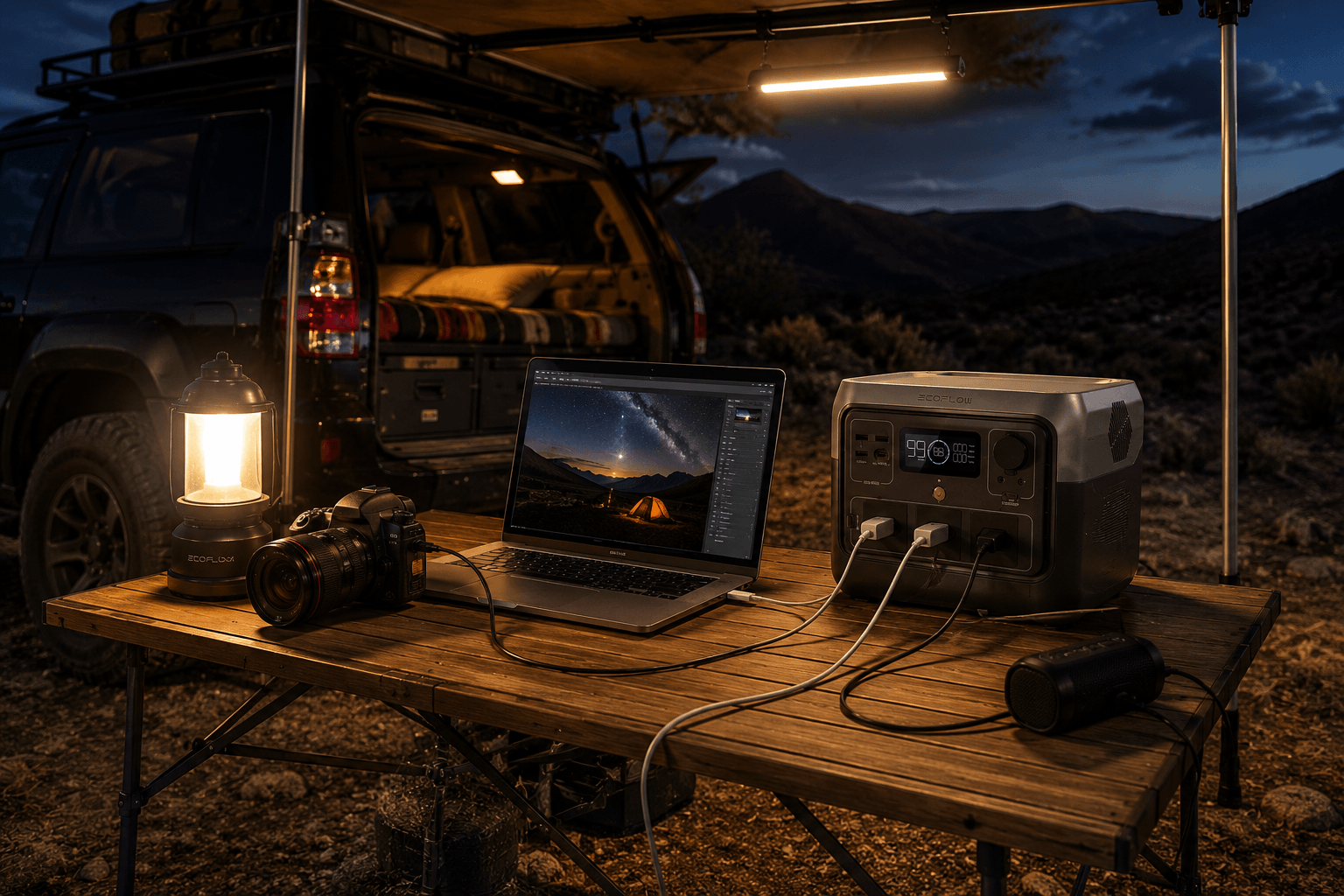 Como Escolher a Melhor Estação de Energia Portátil para Camping, Off-Road e Emergências